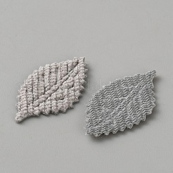 Accessoires décoratifs en tissu de feuilles&nbsp;DIY-WH0308-775D