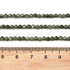 Perles naturelles SERAPHINITE brins&nbsp;G-K376-A02-3mm