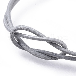 Bracciali cordone poliestere coreano cerati&nbsp;BJEW-JB04598