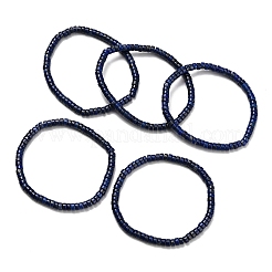 Bracelets extensibles avec perles en lapis-lazuli naturel&nbsp;BJEW-F523-03A