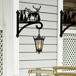 Soporte para colgar plantas de hierro&nbsp;HJEW-WH0095-017