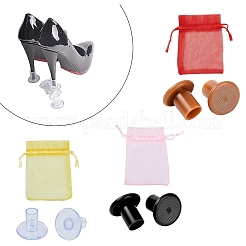 9 Paar High Heel-Schoner aus Kunststoff&nbsp;FIND-GF0001-46