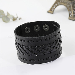 Kuhhaut Schnur Armbänder&nbsp;FS-WGA1EE3-01