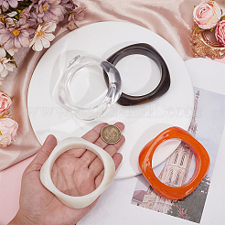 4 bracelet en acrylique 4 couleurs&nbsp;BJEW-HY0002-68
