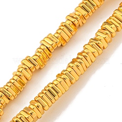 Fili di perline di ematite sintetica non magnetica elettrolitica&nbsp;G-C136-B01