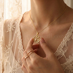 Colliers pendentifs en laiton pour femmes&nbsp;WGA6662-01