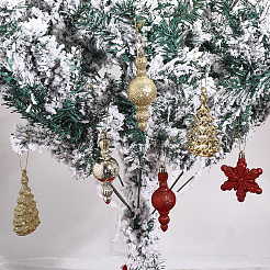 30 Stück 10 Stile Weihnachtsmotiv-Anhänger aus Kunststoff&nbsp;AJEW-GL0001-68