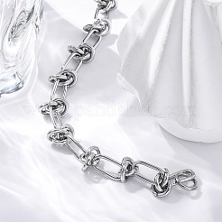 Bracelets à maillons en acier inoxydable 304 résistant au ternissement&nbsp;X-BJEW-Z011-09P