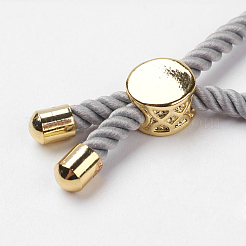 Création de bracelets à cordon torsadé en nylon&nbsp;MAK-K007-05G