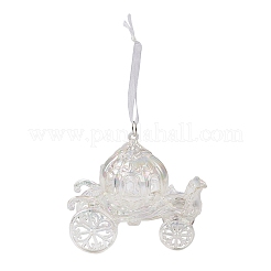 Weihnachten transparente Acryl Royal Limousine große Anhängerdekorationen&nbsp;HJEW-F017-05