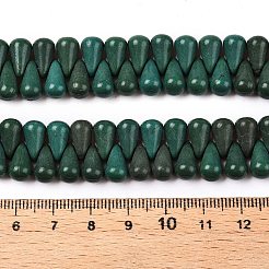 Filo di perline turchesi sintetici&nbsp;UNKW-T001-14