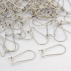 Boucles d'oreilles créoles en acier inoxydable chirurgical 316 résistant au ternissement&nbsp;STAS-N019-07