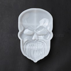 Moldes de silicona para estatua de decoración de calavera triste&nbsp;DIY-L071-08C