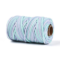 Cordon macramé en polycoton teint par segments&nbsp;OCOR-T017-03F