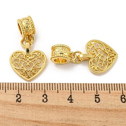Tibetische Legierung europäische baumelnde Charms&nbsp;PALLOY-F199-28G