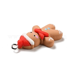 Weihnachtsanhänger aus undurchsichtigem Harz&nbsp;RESI-G043-A06