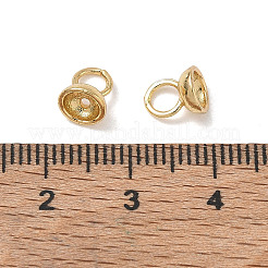 Perle pendenti in ottone con cappuccio&nbsp;KK-CBA50B0-23G
