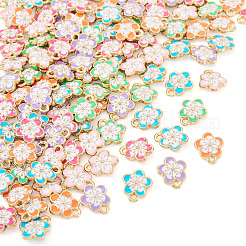 108pcs 6 colgantes de esmalte de aleación de colores&nbsp;FIND-TA0006-62