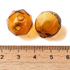 Perles en verre transparentes&nbsp;X1-GLAA-A041-01B-01