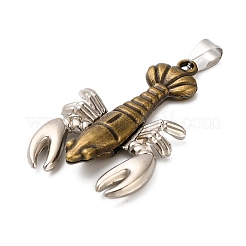 Pendentifs en alliage de style tibétain&nbsp;FIND-C081-01A-02