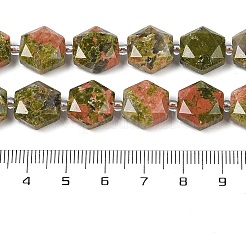 Natur Unakit Perlen Stränge&nbsp;G-G144-A01-01