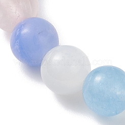 Ensemble de 3 bracelet extensible en perles de pierres précieuses naturelles mélangées pour femme&nbsp;BJEW-JB12927
