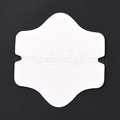 Schede di esposizione dell'orecchino dei gioielli di carta&nbsp;DIY-B061-03B