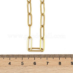 Collares de cadena con clip de acero inoxidable 304&nbsp;NJEW-H072-01G