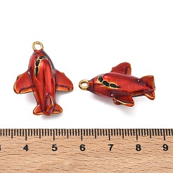 Pendentifs en acier inoxydable 304 émaillés&nbsp;STAS-F347-09G