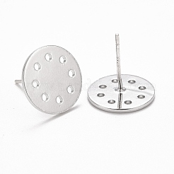Gestellbeschichtung Messing Ohrring Zubehör&nbsp;KK-C237-06P