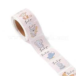 Selbstklebende Dankesaufkleberrolle&nbsp;X-DIY-M035-03G