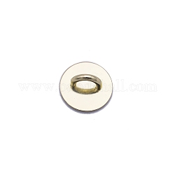 Supporto per cellulare rotondo piatto in lega di zinco, cavalletto con anello di presa per le dita, oro chiaro, 2.3cm
