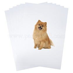Papiers de transfert de chaleur imprimables pour animaux de compagnie a3, fer vierge sur vinyle pour imprimantes, fantôme blanc, 422x301mm
