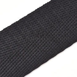 Nylon Ribbons, Herringbone Weave Ribbon, Purple, 1 inch(25mm), about 2m/strand