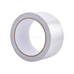 Épaissir les bandes de papier d'aluminium, avec bandes adhésives conductrices en aluminium monoguidées, bandes de protection, couleur d'argent, 5 cm