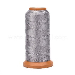 Polyester Threads, for Jewelry Making, Silver, 0.5mm, about 601.48 yards(550m)/roll