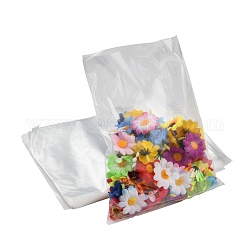Bolsas de plástico rectángulo, Claro, 25x18 cm, espesor unilateral: 0.08