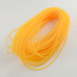 Cable de hilo de plástico neto, naranja, 8mm, 30 yardas