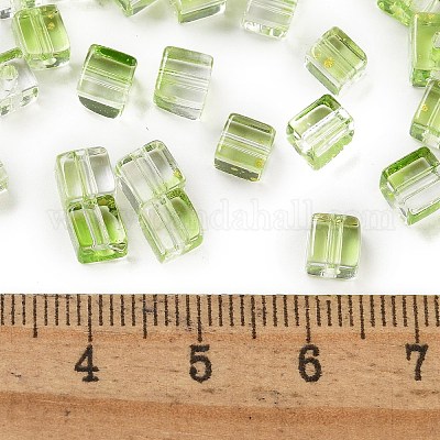 Rociar abalorios de la semilla de cristal pintadas&nbsp;SEED-A034-01F-1