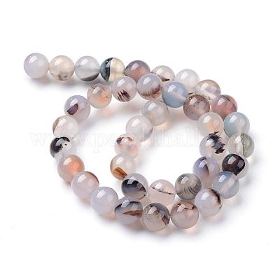 Wholesale Natural Dendritic Agate Beads Strands 