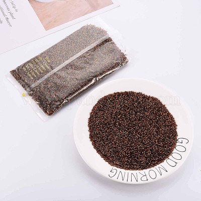 Perline di tromba in vetro&nbsp;SEED-S032-08A-53-1