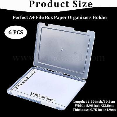 Scatole di imballaggio in plastica trasparente con coperchio incernierato&nbsp;AJEW-WH20060-90A-1