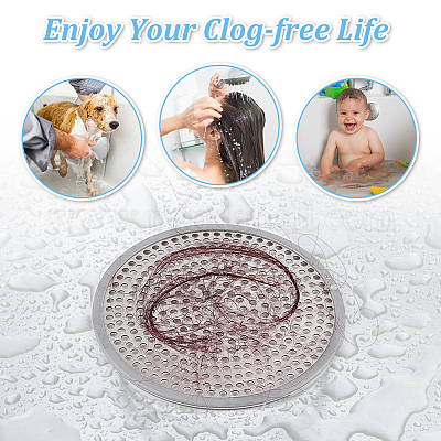 Wholesale 304 Stainless Steel Drain Hair Catchers 