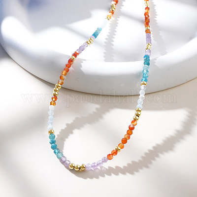 1 metro 6mm perline di cristallo colorate catena di perline collana di perle di vetro risultati della catena per gioielli braccialetto fai da te che fanno fornure  36