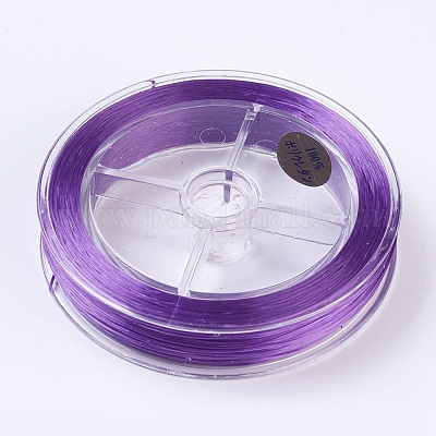 Filo di cristallo elastico piatto&nbsp;EW-F007-05-1