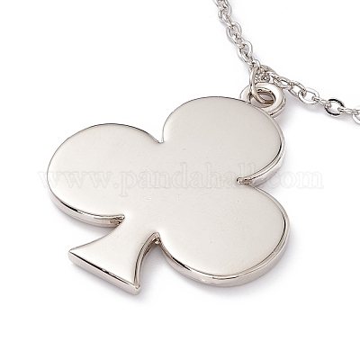 Wholesale Sublimation Blank Aluminum Pendant Necklace 