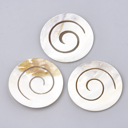 Natural Freshwater Shell Beads X-SHEL-S274-05-1