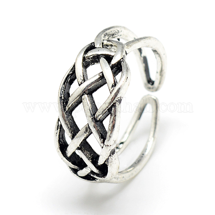 Adjustable Alloy Cuff Finger Rings X-RJEW-S038-085-1
