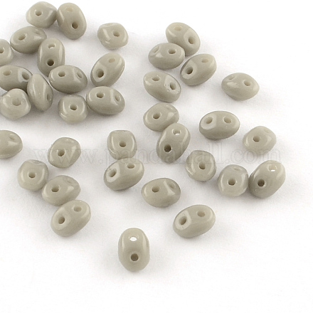 Perles de rocaille avec 2 trou X-GLAA-R159-43020-1