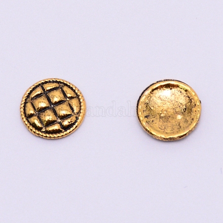 Cabochon in lega AJEW-WH0129-45A-AG-1